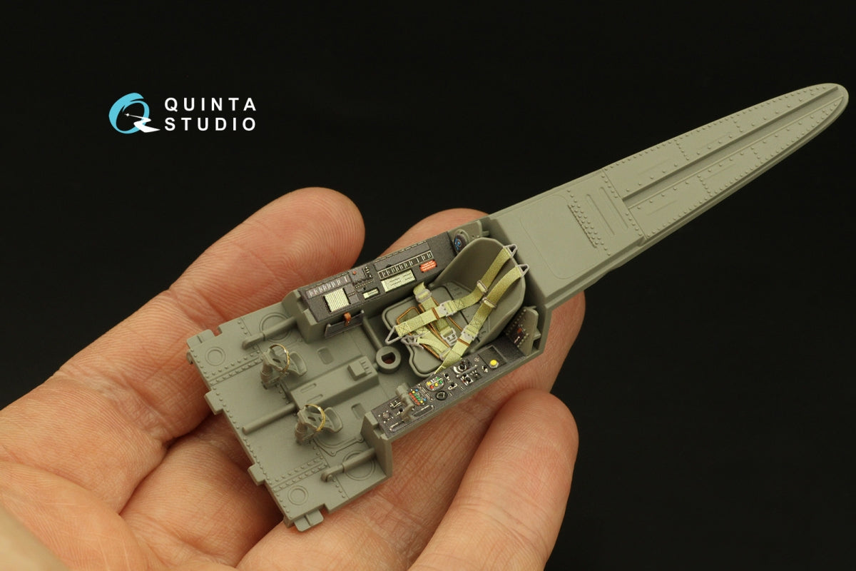 Quinta Studio QD35101 FW 190A-6 3D-Printed &amp;amp; coloured Interior on decal paper (Border Model) 1/35 – zdjęcie 8