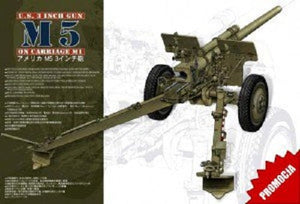 AFV Club 35S64 Canon de 3 pouces M5 sur affût M1 (1/35)