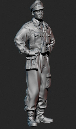 Panzer Art FI35-081 Officier de char Waffen-SS Bataille de Koursk n° 1 1/35