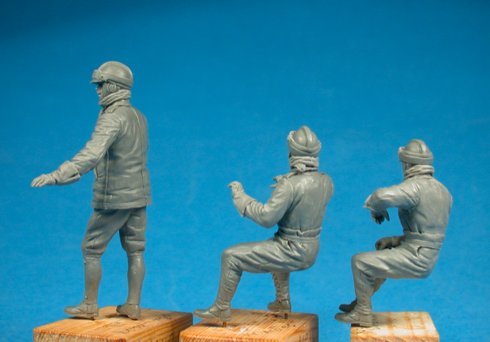 Copper State Models F32-008 Gotha Bomber German Crew WWI Figures 1/32 – zdjęcie 2
