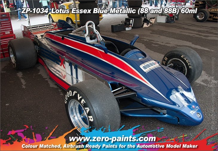 Peinture Zero Paints ZP-1034 Lotus Essex Bleu 60 ml – image 2