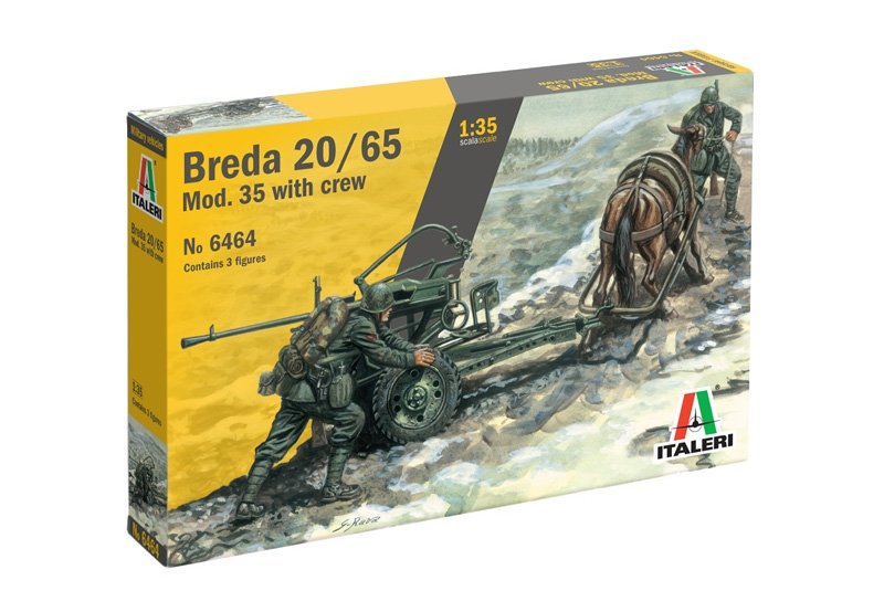 Italeri 6464 Breda tiré par des chevaux 20 1/35 – Bild 2