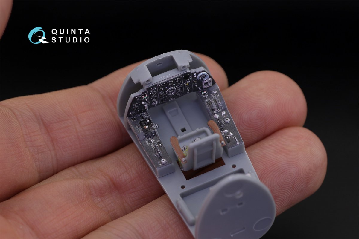 Intérieur imprimé en 3D et coloré sur papier décalcomanie Quinta Studio QD48184 La-11 (HobbyBoss) 1/48 – Bild 8