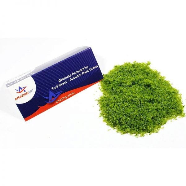 Gazon artificiel Amazing Art 13760 - Vert foncé automnal