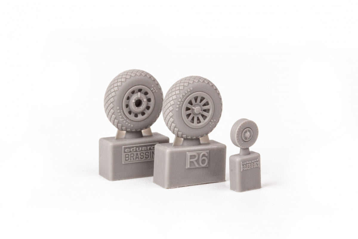 Roues Eduard 672366 P-51D à profil diamant EDUARD 1/72 – image 4