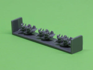 Maquette Master SM-350-093 USN 40 mm/56 Bofors quadruple affût ver.1 / avec directeur de tir Mk-51 - (résine, photodécoupe et pièces tournées) - (6 pièces) 1/350 – image 3