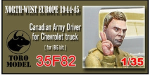 Toro 35F82 NWE 1944-45 - Kanadyjski kierowca do Chevroleta (do modelu firmy IBG) Pasuje zarówno do Cab12 jak i Cab13 1/35