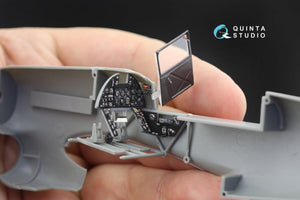 Quinta Studio QD48218 Hawker Typhoon Mk.1b (première génération) Intérieur imprimé en 3D et coloré sur papier décalcomanie (Hasegawa) 1/48  – Bild 4