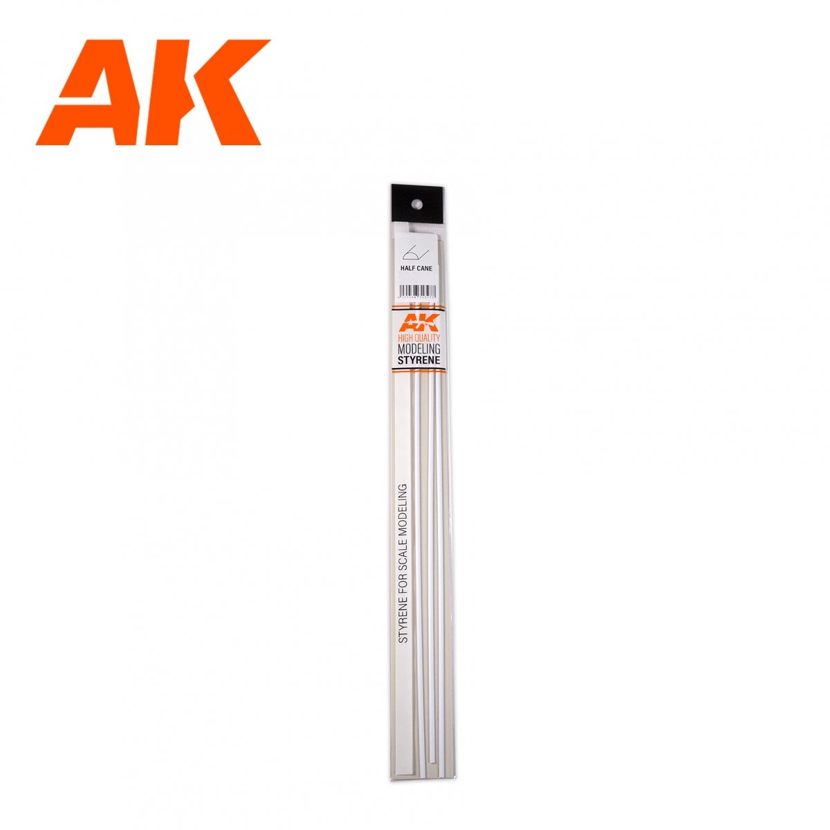 AK Interactive AK6553 DEMI-CANNE 3,00 X 350MM – DEMI-CANNE EN STYRÈNE – (3 UNITÉS) – Bild 3