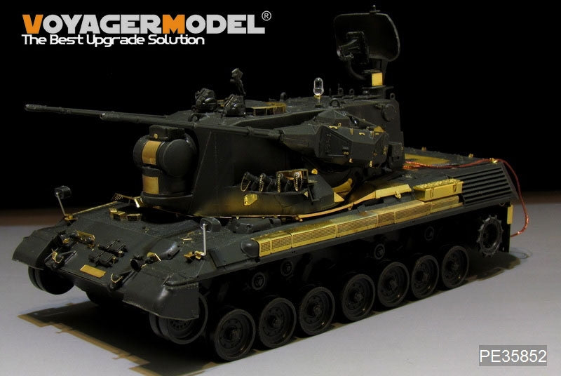 Maquette Voyager PE35852 Guépard allemand moderne A1 SPAAG Basic pour MENG TS-030 1/35 – image 2