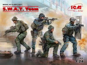ICM DS2401 SWAT Team (4 figures) 1/24