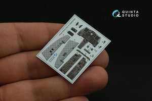 Intérieur imprimé en 3D et coloré sur papier décalcomanie Quinta Studio QDS-48361 A-10C (Hobby Boss) (Petite version) 1/48 – image 4