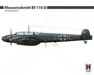 Hobby 2000 32007 Messerschmitt Bf 110 D (Dragon + Cartograf + Masque) 1/32