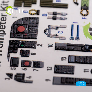 Décalcomanies 3D intérieures KELIK K72086 pour maquette Trumpeter A-6A Intruder au 1/72 – immagine 5