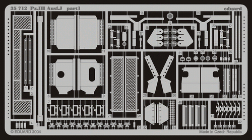 Edouard 35712 Pz. III Ausf. J 1/35 Dragon