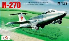Maquette A-Model 07212 Mikoyan I-270 Chasseur à réaction soviétique 1/72