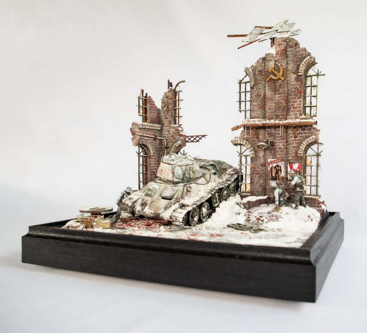 RT-Diorama 35302 Socle de diorama : « Wintergewitter » Opération Tempête d&amp;#39;hiver 1/35 – image 4