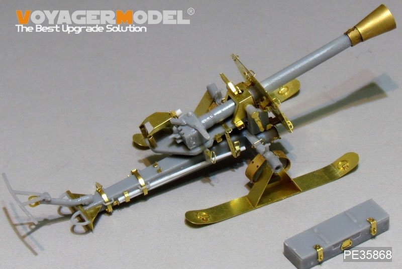 Maquette Voyager PE35868, canon antichar allemand de 88 mm Raketenwerfer43 PUPPCHEN, version traîneau, pour DRAGON au 1/35 – Bild 8