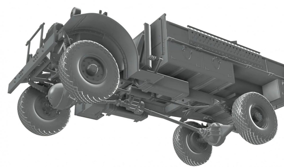 Camion Thunder Model 35312 LRDG CMP F30 avec canon Bofors MKI 37 mm Ordnance - Édition limitée bonus 1/35 – imagen 5