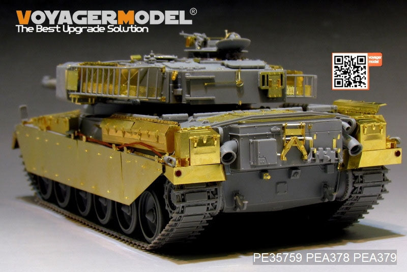 Maquette Voyager PE35759 Char de combat principal britannique Chieftain Mk.5/5P (modèle de base) pour TAKOM 2027, échelle 1/35 – image 8