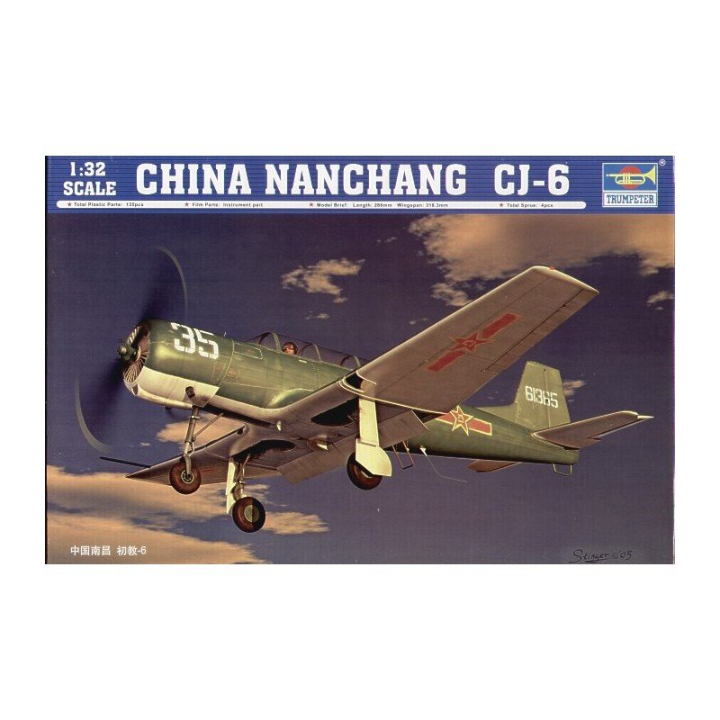 Trumpeter 02240 Chinese Nanchang CJ-6 1/32
