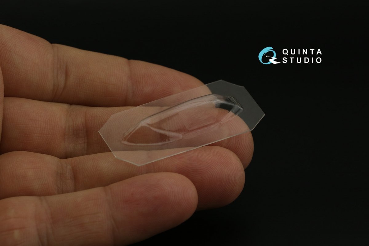 Quinta Studio QC72074 Me-262A verrière transparente sous vide (Revell) 1/72 – immagine 3