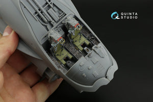 Intérieur imprimé en 3D et coloré sur papier décalcomanie Quinta Studio QD32108 A-6A Intruder (Trumpeter) 1/32 – Bild 3