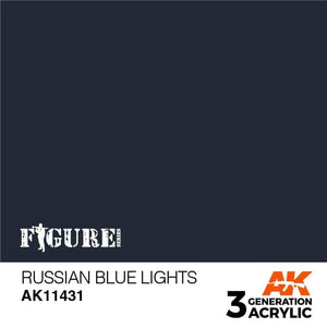 AK Interactive AK11431 Lumières bleues russes 17 ml