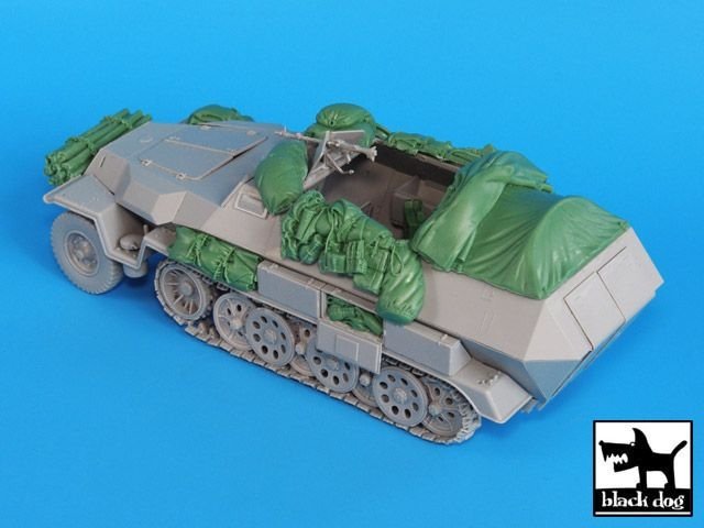 Ensemble d&amp;#39;accessoires Black Dog T35018 Sdkfz 251 C pour Dragon 1/35 – image 2