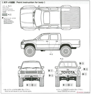 Aoshima 06131 Hilux Pickup Double Toyota 94 1/24  – image 10