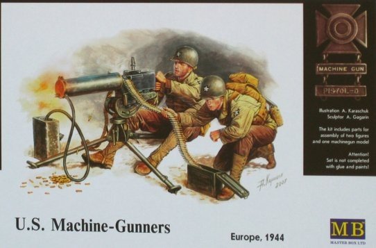 Master Box 3519 Mitrailleuses américaines (1/35)