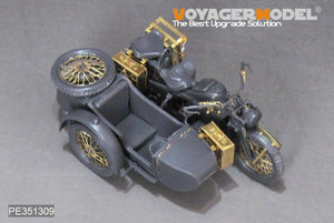 Kit de mise à niveau Voyager Model PE351309 pour moto allemande Zundapp KS600 de la Seconde Guerre mondiale, compatible avec la maquette TAMIYA 35384 au 1/35 – image 6