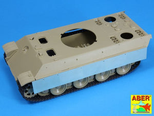 Aber 25011 Jupes latérales pour Panther G/Jagdpanther (1/25)  – image 3
