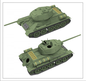 Maquette Rye Field T-34/85, modèle 1944, n° 174, usine, échelle 1/35  – image 3