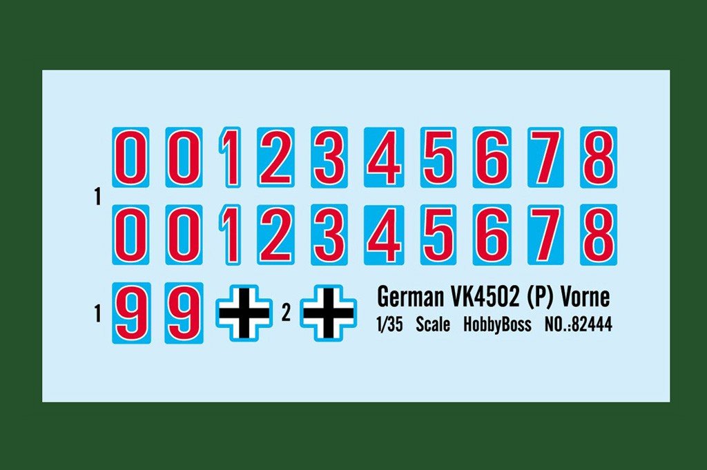 Hobby Boss 82444 allemand VK4502 (P) Vorne (1/35) – immagine 4