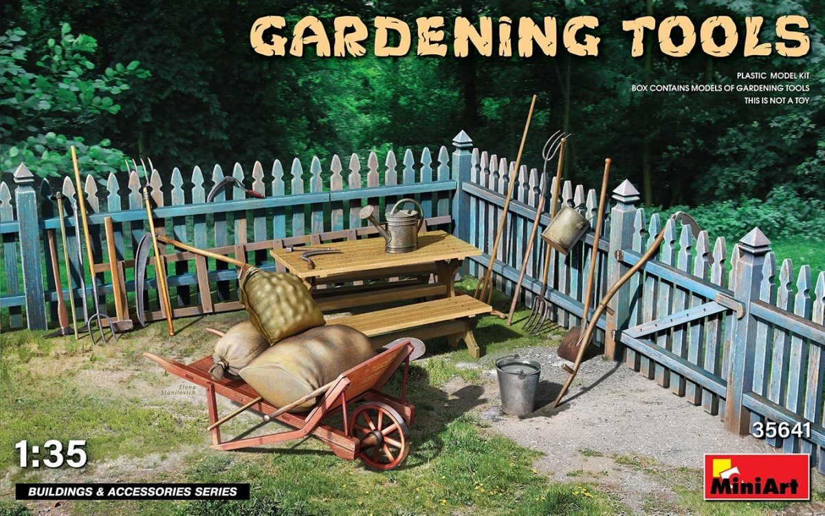 MiniArt 35641 OUTILS DE JARDINAGE 1/35