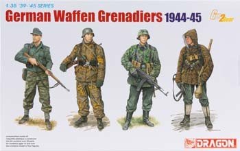 Dragon 6704 Grenadiers Waffen allemands 1944-45 (1/35) 