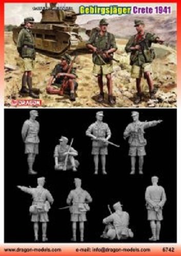 Dragon 6742 Gebirgsjagers Crete 1941 1/35 – zdjęcie 2