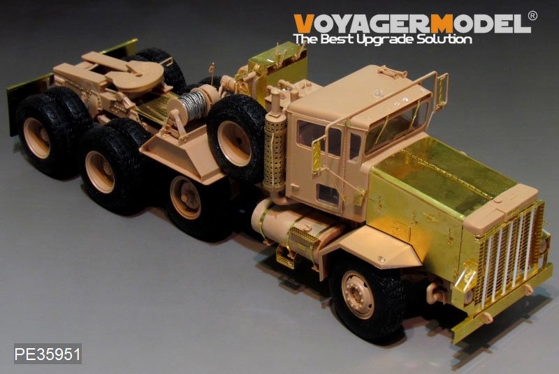 Voyager Model PE35951 Semi-remorque pour engins lourds M911 C-HET et M747 de l&amp;#39;armée américaine moderne pour MENG SS-013 1/35 – immagine 23