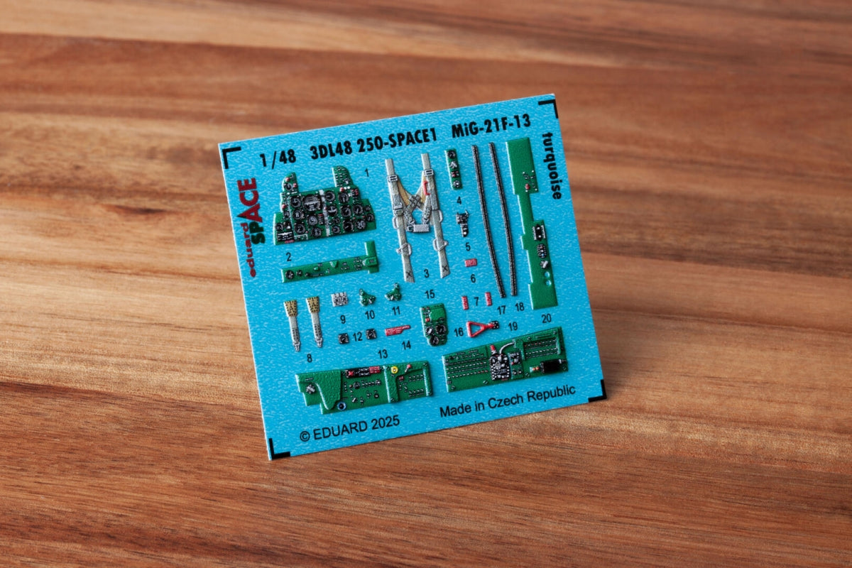 Eduard 3DL48250 MiG-21F-13 turquoise SPACE Eduard 1/48