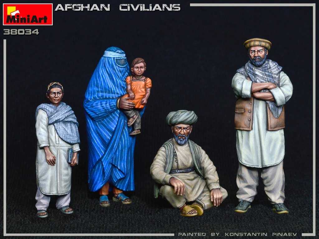 Miniart 38034 CIVILS AFGHANS 1/35 – image 2