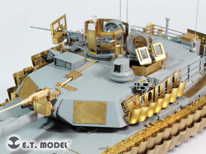 ET Modèle E35-161 Char de combat principal M1A2 SEP TUSK II de l&amp;#39;armée américaine moderne (pour DRAGON 3536) (1/35) – immagine 7