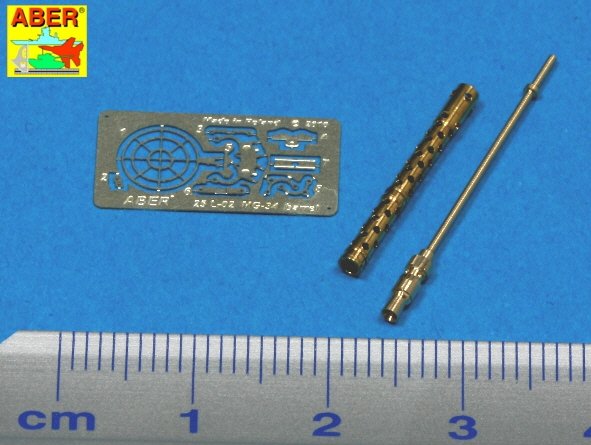 Aber 25L-02 Canon tourné pour mitrailleuse allemande MG34 (1/25) – image 3
