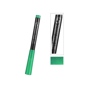 Stylo marqueur à pointe souple vert métallisé DSPIAE MKM-05