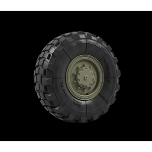 Roues de route Panzer Art RE35-835 M1014 et M1001 (Michelin X) 1/35