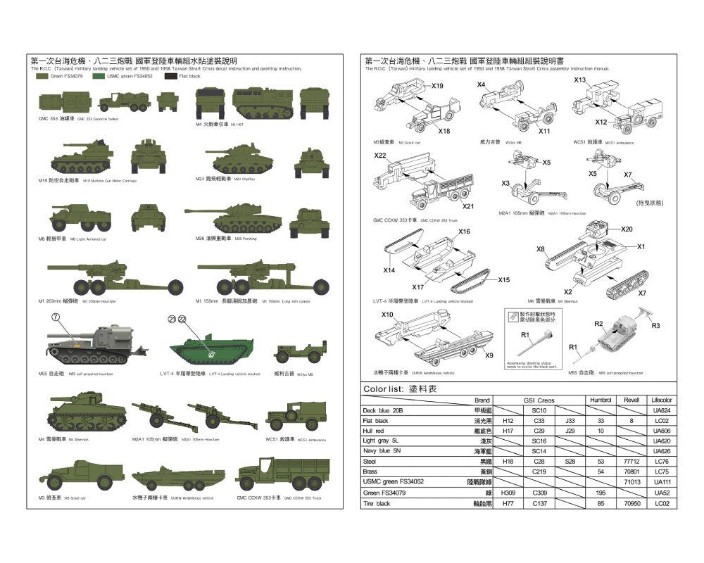 AFV Club SE735S02 ROC LCT Mk.6 et véhicule de débarquement, ensemble 1/350 – immagine 3