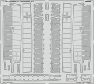 Volets d&amp;#39;atterrissage Eduard 23038 Spitfire Mk. IXc AIRFIX 1/24