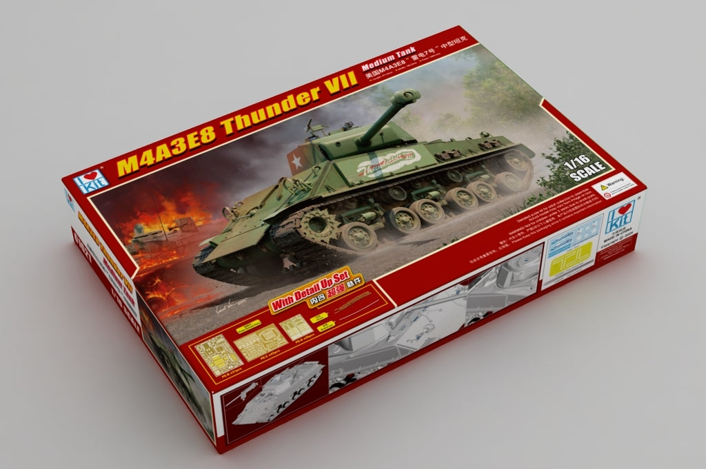 I Love Kit 61621 M4A3E8 Thunder VII - US Medium Tank 1/16