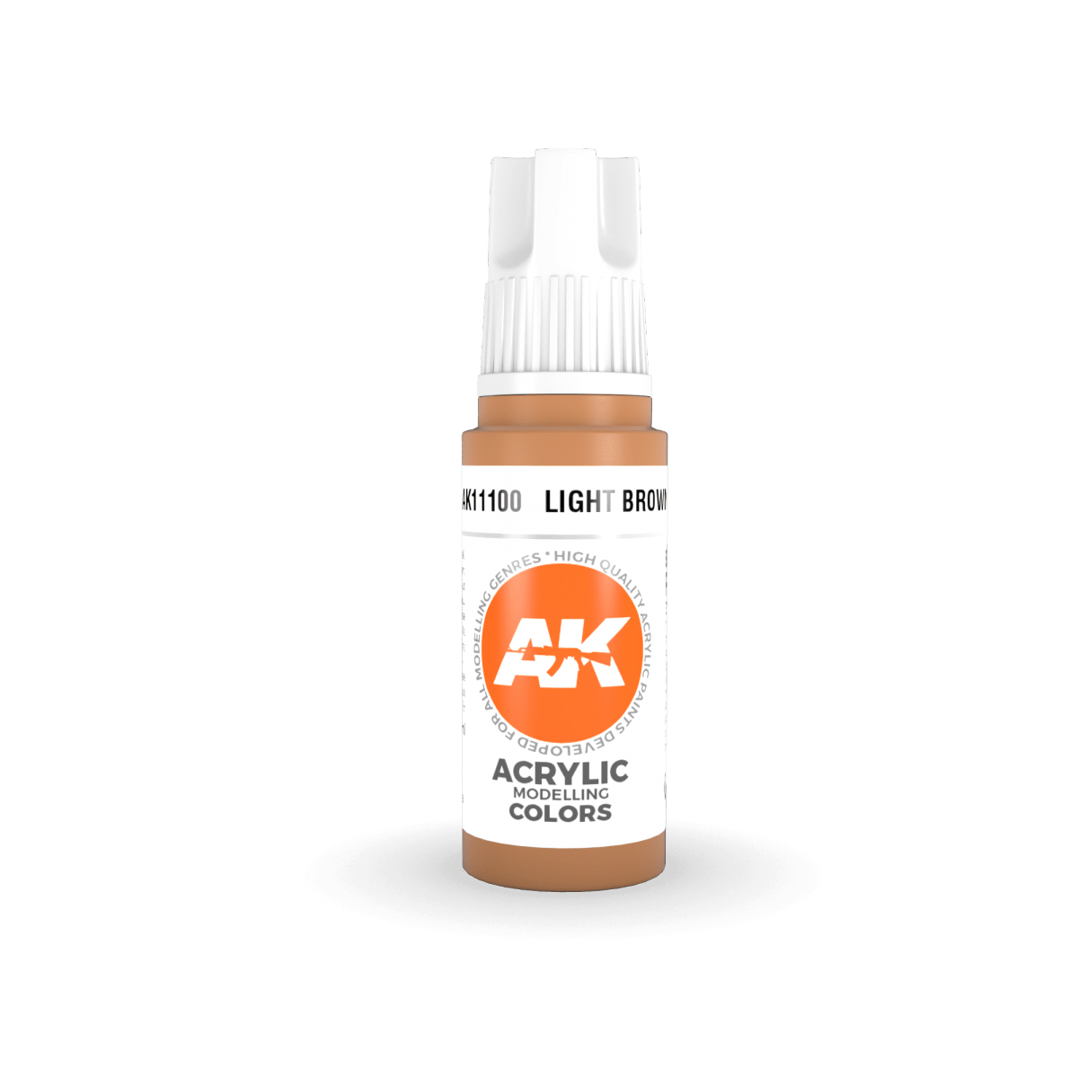 AK Interactive AK11100 MARRON CLAIR – STANDARD 17 ml  – imagen 3