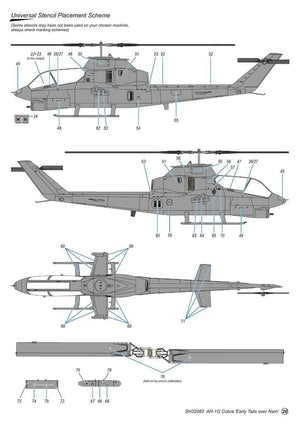 Kit de haute technologie Special Hobby 32082 AH-1G Cobra « Premiers vols au-dessus du Vietnam » au 1/32 – image 7